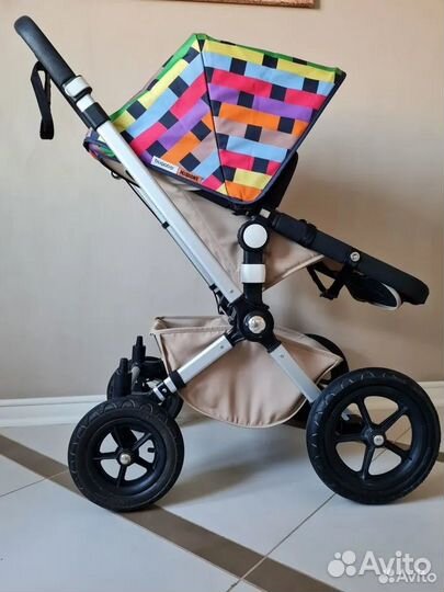 Коляска bugaboo 3 в 1 + автолюлька maxi-cosi+isofi