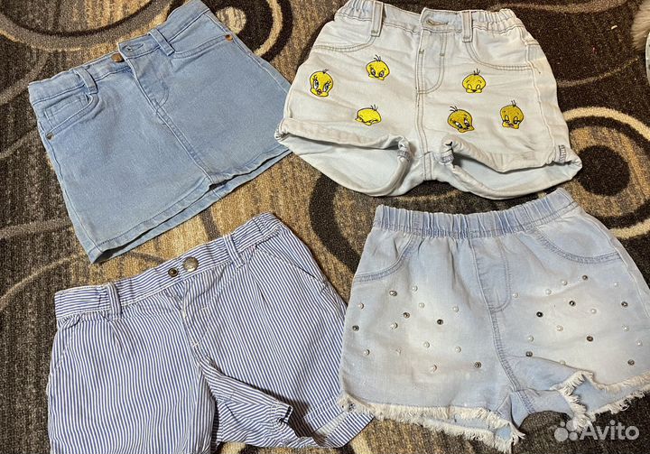Шорты для девочки 110-116
