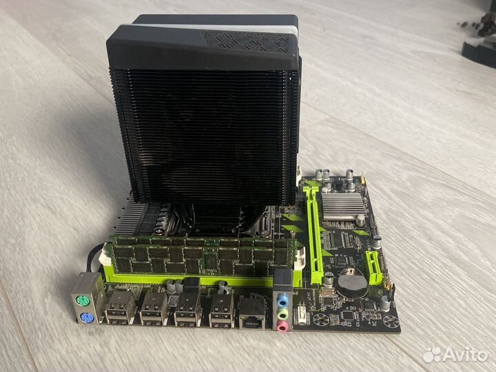 Комплект. Xeon e5 2689 + 16 ram+кулерAeroCoolcylon