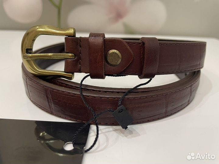 Ремень женский натуральная кожа