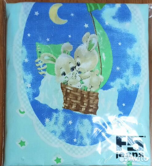 Комплект постельного белья детский,х/б 100,бязь
