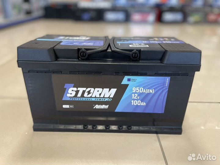 Аккумулятор Storm Power 100Ач 950А