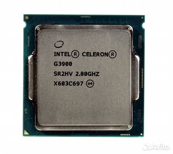 Процессор Celeron G3900 2800MHz, LGA 1151