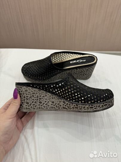 Сабо женские натуральная кожа 38 размер