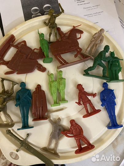 Солдатики индейцы пираты СССР