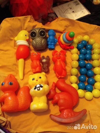 Игрушки пластик из СССР