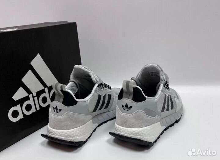 Kpосcовки мужские Аdidas zx 1000 boost серые