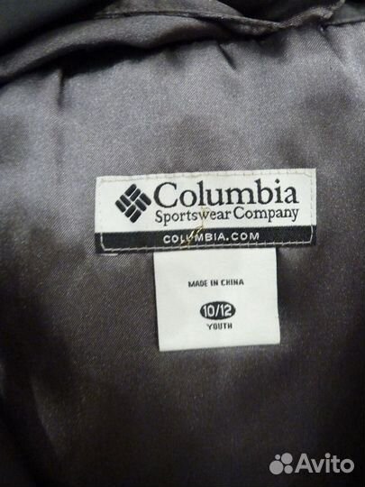 Детский пуховик Columbia