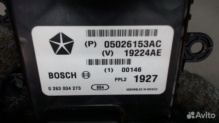 Блок управления парктрониками Chrysler Town-Countr