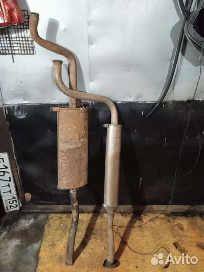 Глушитель ваз 2115