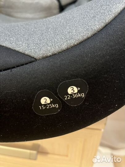 Детское автокресло 9 до 36 кг isofix