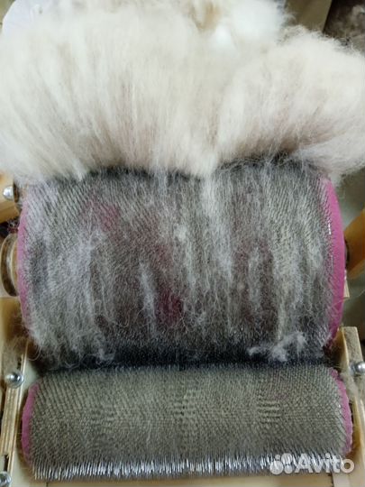 Прядение собачьей шерсти