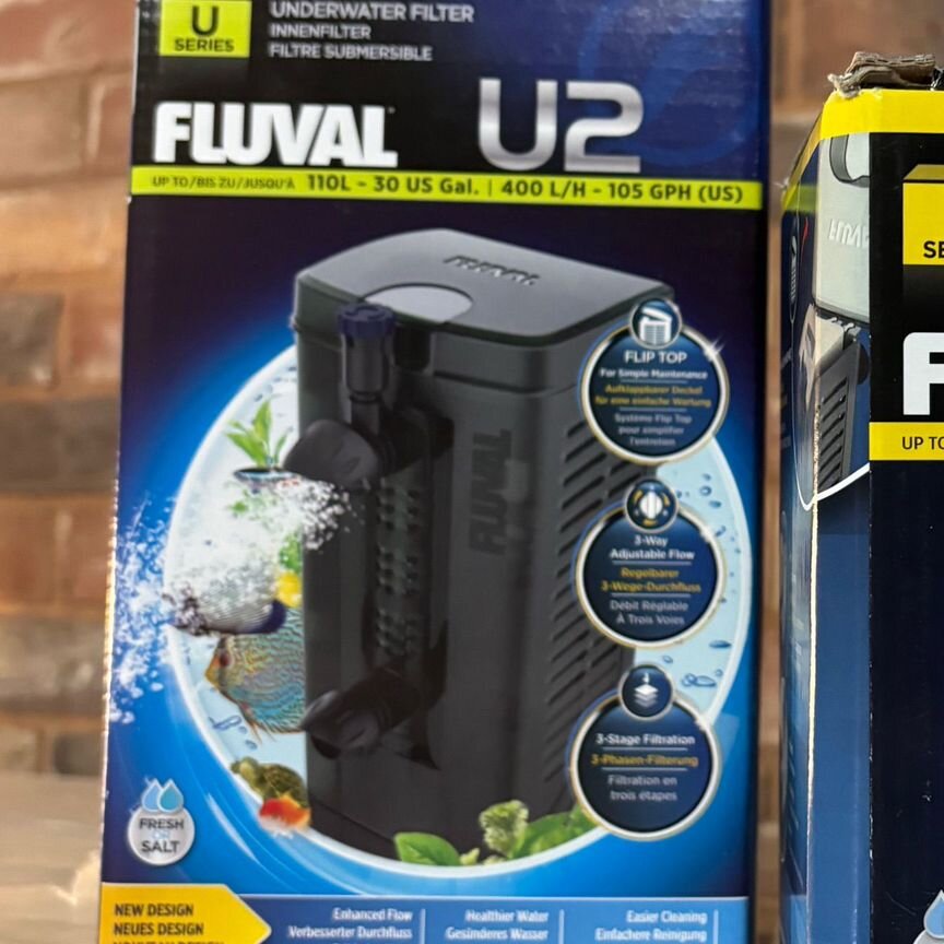 Fluval U2 внутренний фильтр для аквариума