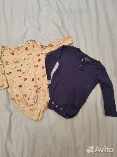 Боди с длинным рукавом 80