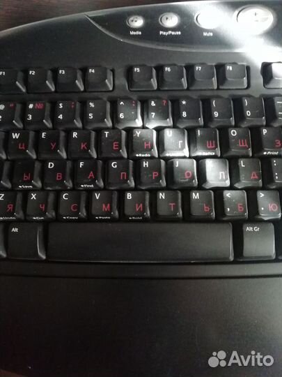 Клавиатура, мышь, коврик