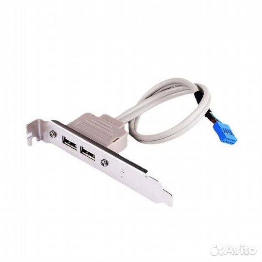 Планка портов в корпус 2xUSB 2.0