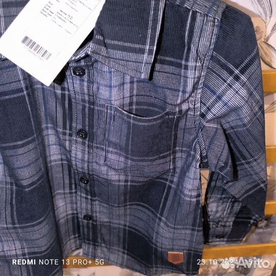 Рубашка для мальчика р 92 Name it