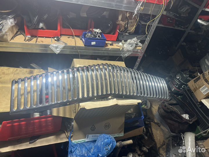 Решетка радиатора газ 21 волга хром