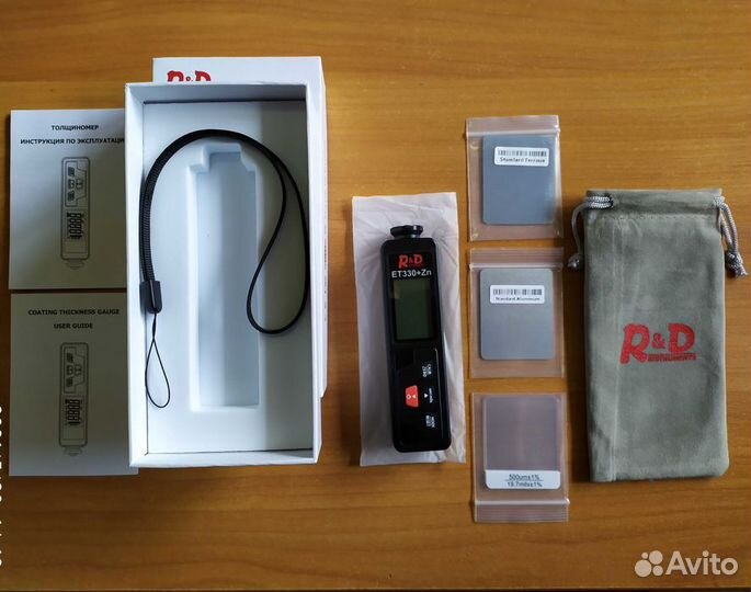 Толщиномер лакокрасочного покрытия R&D ET330