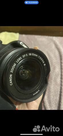 Зеркальный фотоаппарат canon eos1200d объявление продам