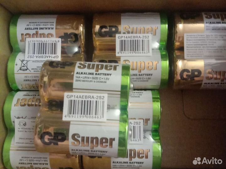 Аккумуляторные батарейки gp super