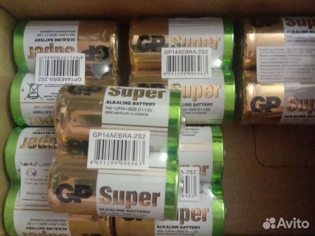 Аккумуляторные батарейки gp super