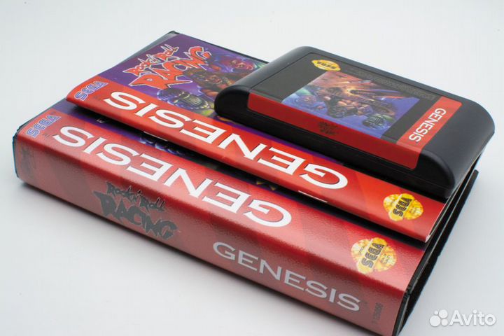 Картридж Rock N' Roll Racing - Sega Genesis