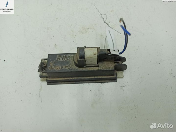 Подсветка номера 7700433414 на Renault Logan