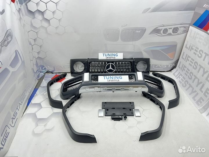 Обвес Mercedes G500 стиль G63