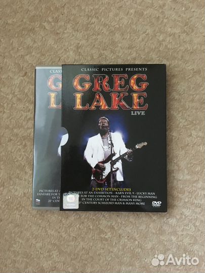 DVD Greg Lake Live