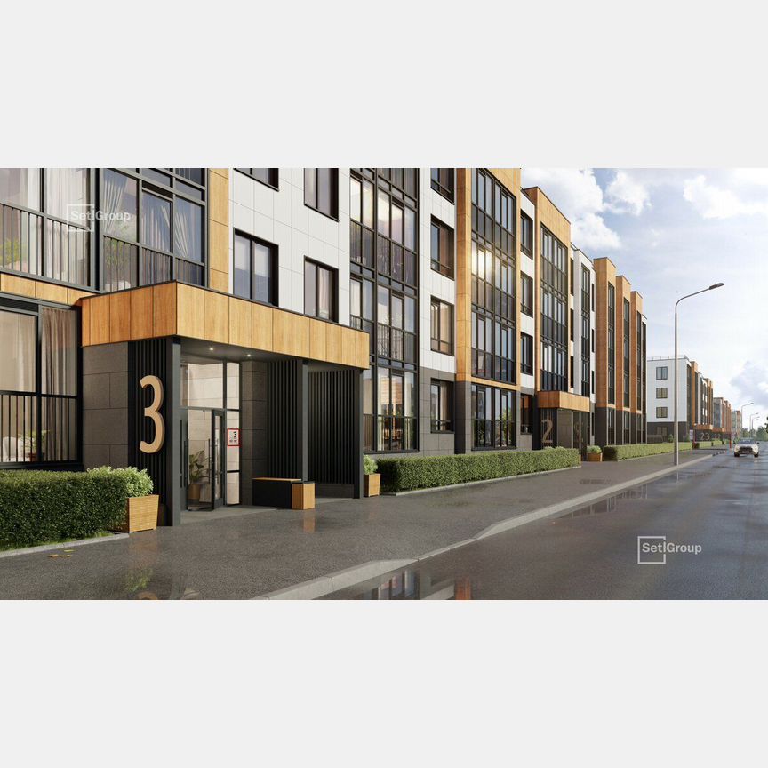 1-к. квартира, 34,1 м², 1/4 эт.