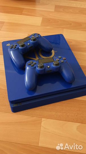 Редкая PS4 Slim Limited Edition + 100 игр