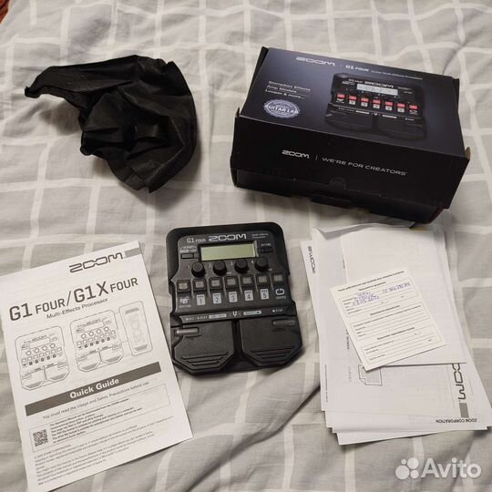 Гитарный процессор zoom g1 four