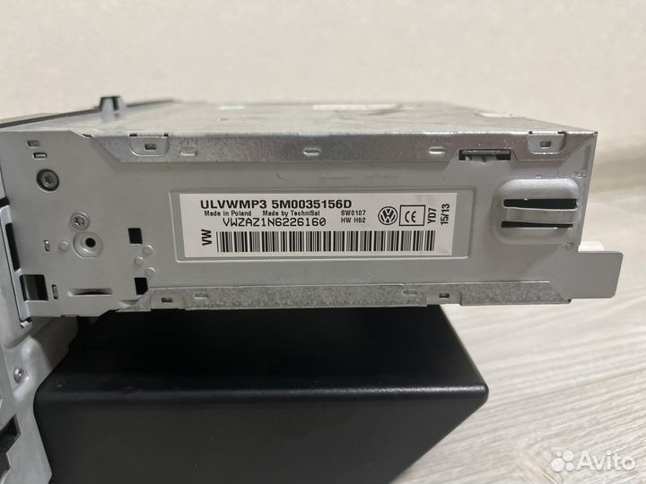 Штатная магнитола на volkswagen