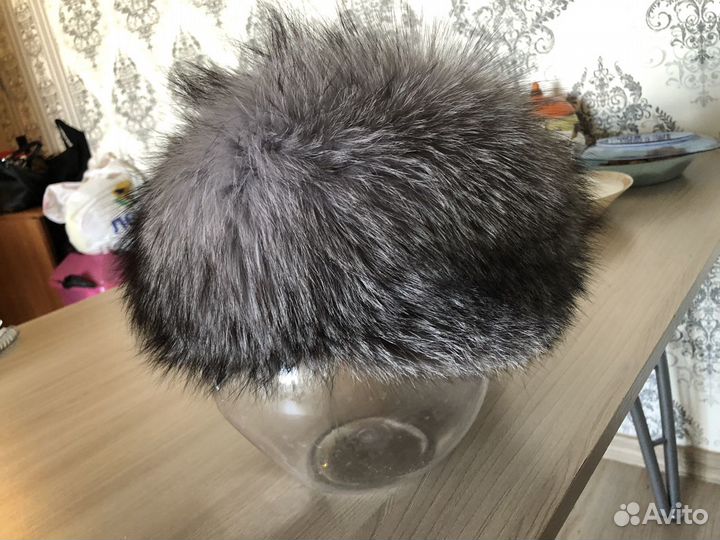 Шапка женская песец Меховая