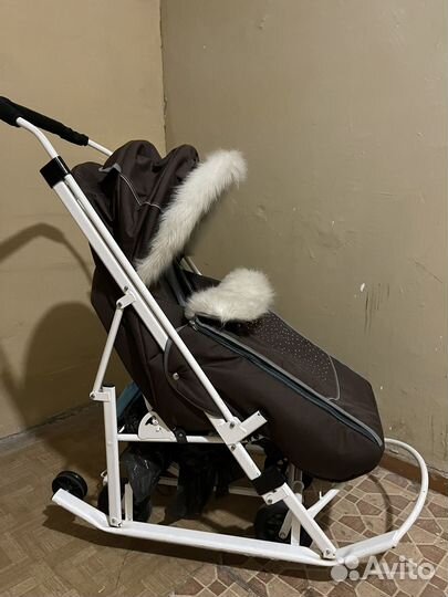 Коляска санки