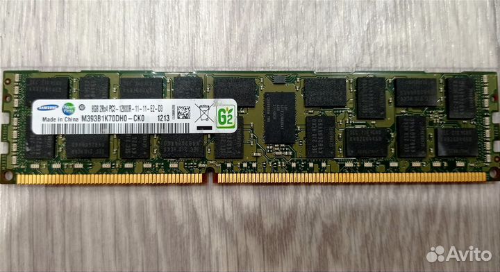Оперативная память DDR3 ECC REG 8/16 gb 1600Mhz