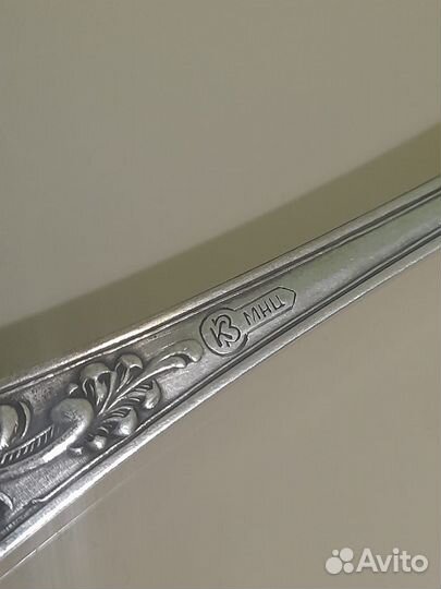 Набор столовых приборов мельхиор