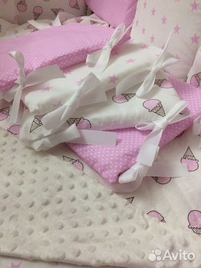 Новый набор бортиков в детскую кроватку