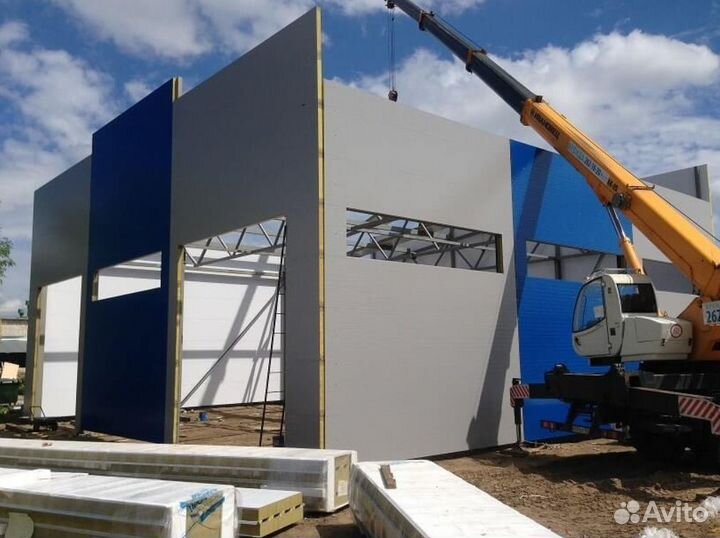 Строительство навесов, складов, ангаров под ключ