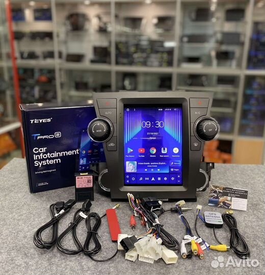 Штатная магнитола Toyota Highlander 2 07-13 tpro2