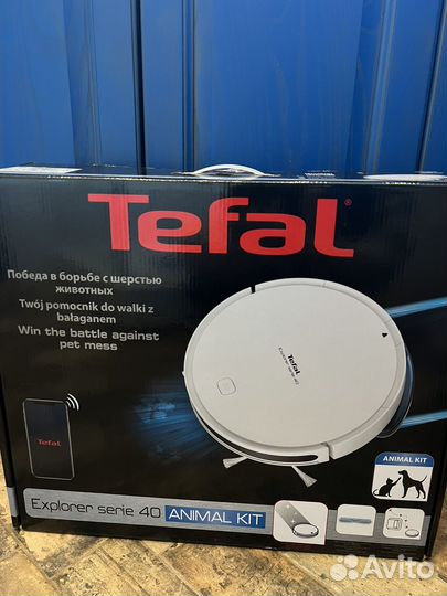 Робот пылесос tefal explorer serie 40