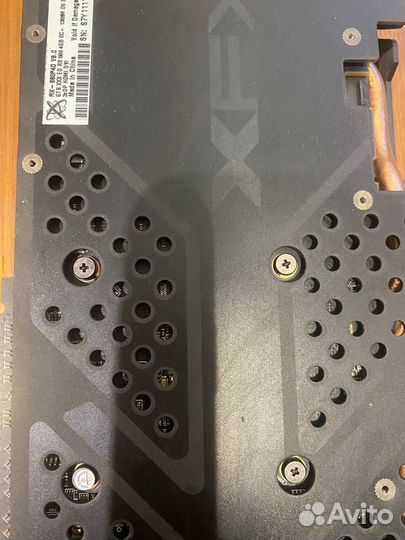 Видеокарта rx580 4gb