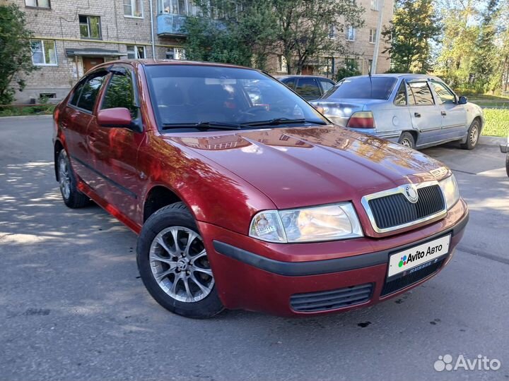 Skoda Octavia 1.6 МТ, 2008, 186 000 км