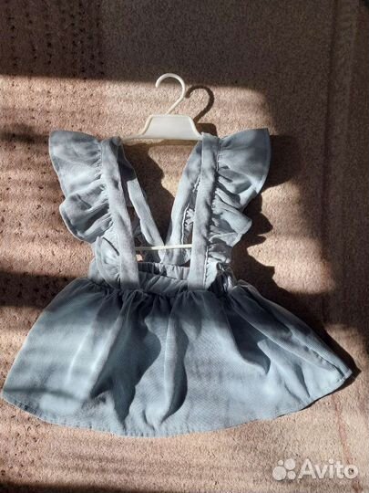 Вельветовый сарафан