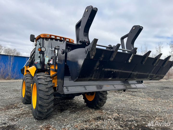 Экскаватор-погрузчик Shanmon 388H, 2024