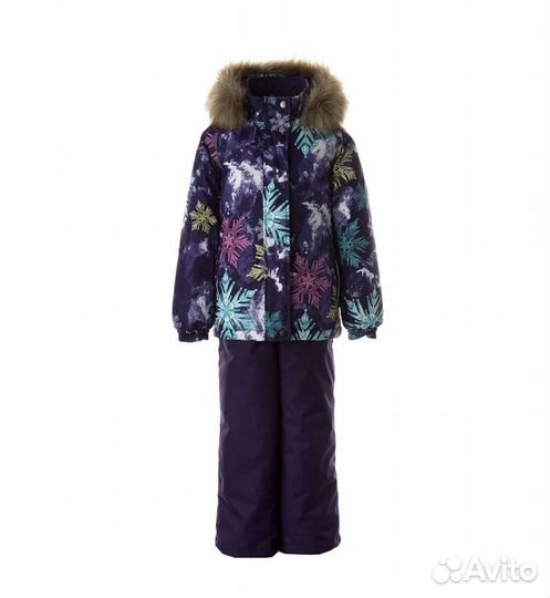 Зимний детский пуховик и зимние брюки