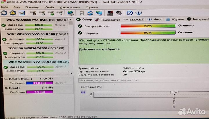 Жесткий диск 2 tb SATA