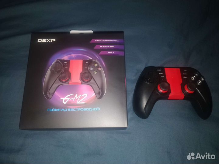 Беспроводной геймпад dexp g-m2