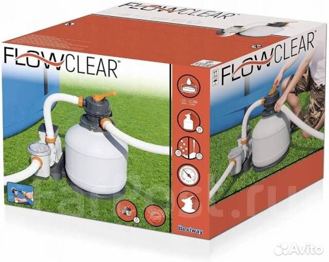 Песочный фильтр для бассейна bestway 58499